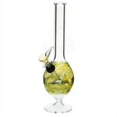 8 Martini Bong With A Slide Yellow Bongs & Waterpipes