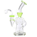 8 Pillars Showerhead Dab Rig Green