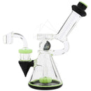 8 Showerhead Dab Rig Dichro Marble Beaker Slyme