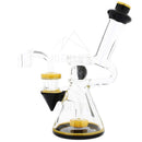 8 Showerhead Dab Rig Dichro Marble Beaker Yellow Jade