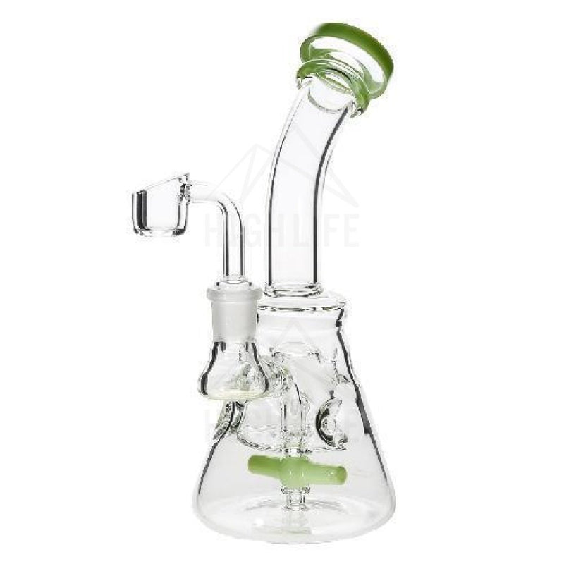 8 Spinner Banger Hanger Dab Rig Beaker With A Slyme Bubblers & Rigs