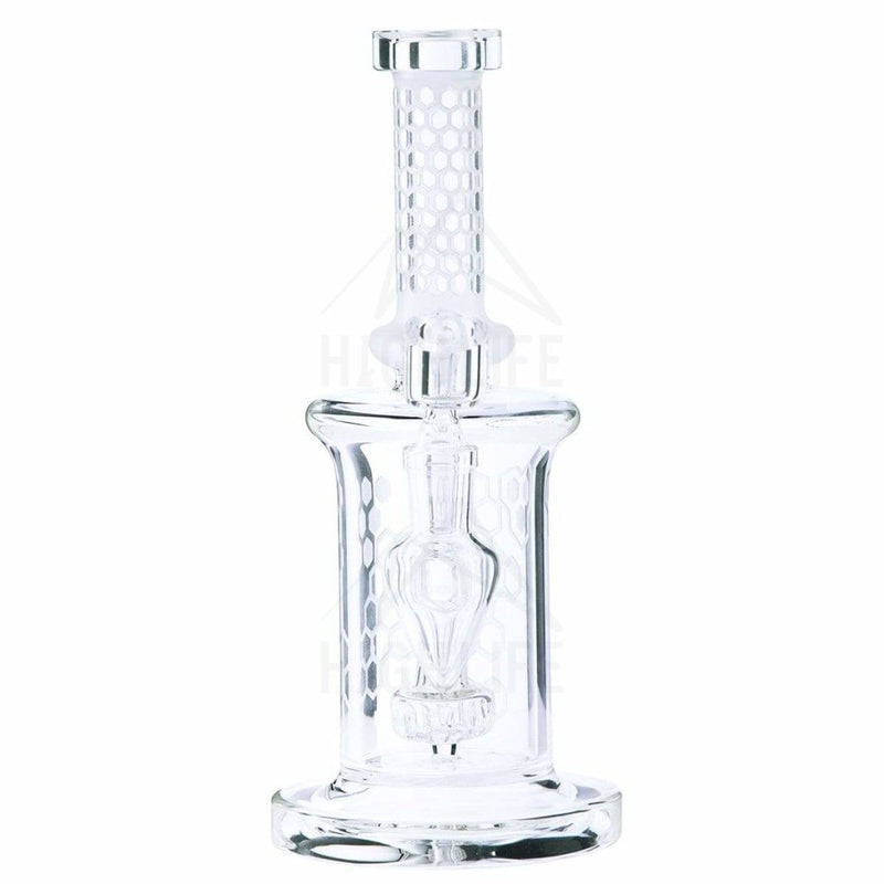 9 - Hexagon Etched Dab Rig