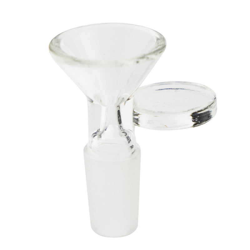 14mm Clear Bowl with Flat Side Handle