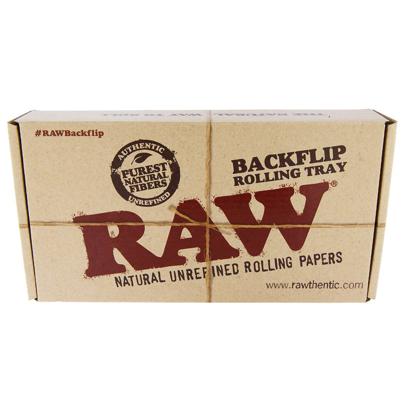 RAW Backflip Rolling Tray - Bamboo