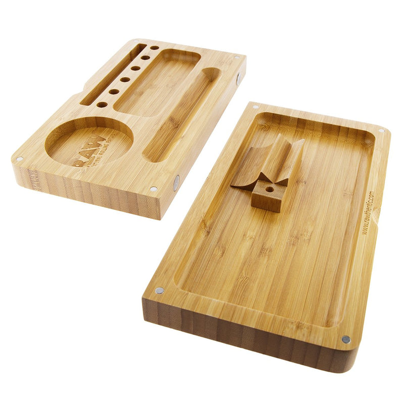 RAW Backflip Rolling Tray - Bamboo