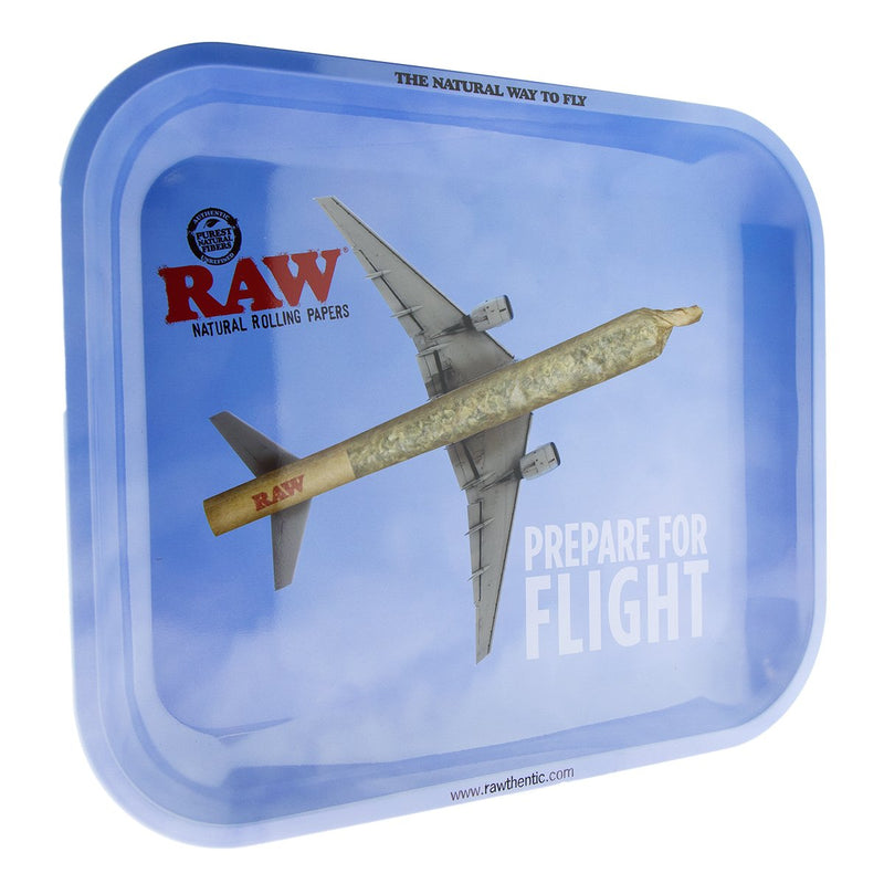 RAW "Prepare for Flight" Rolling Tray - Large