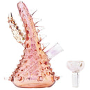 6" Pink Coral Waterpipe