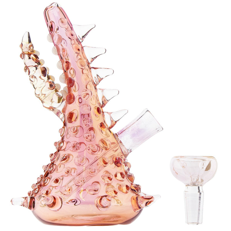 6" Pink Coral Waterpipe