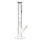18" BIO 10 Arm Tree Percolator Straight Bong - Black BIO Logo
