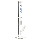 18" BIO 10 Arm Tree Percolator Straight Bong - Blue BIO Logo