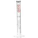 18" BIO 10 Arm Tree Percolator Straight Bong - Red BIO Logo