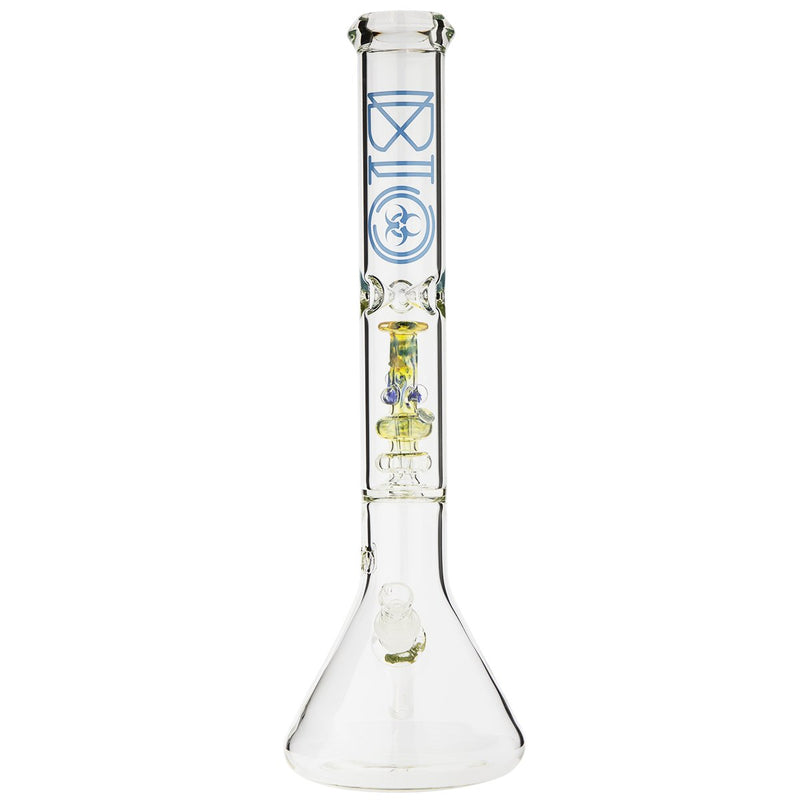 18" BIO Mini Replica Bong Percolator Beaker Bong - 50mm x 5mm Thick