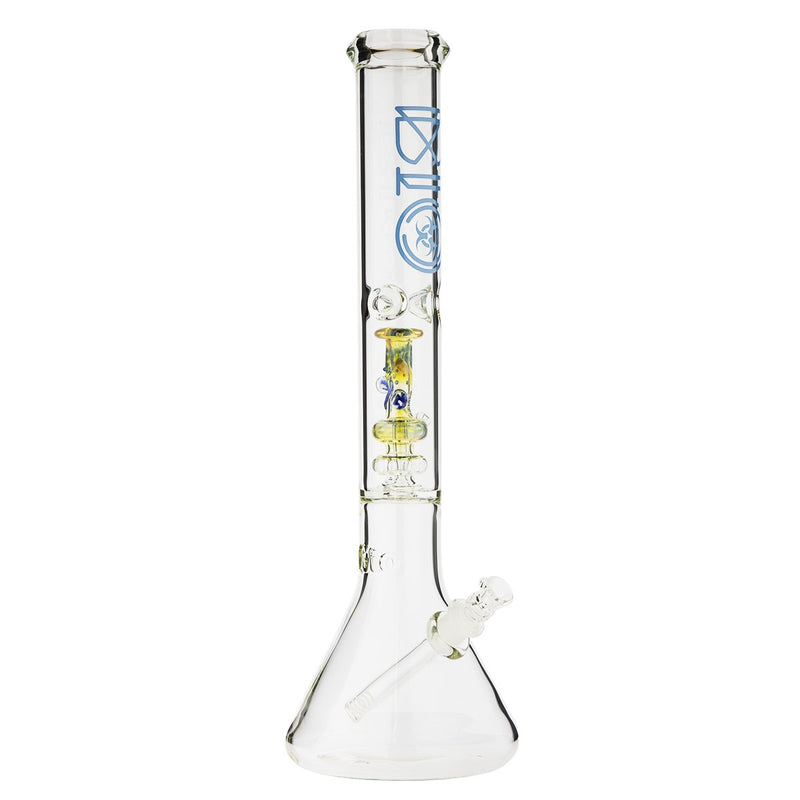 18" BIO Mini Replica Bong Percolator Beaker Bong - 50mm x 5mm Thick