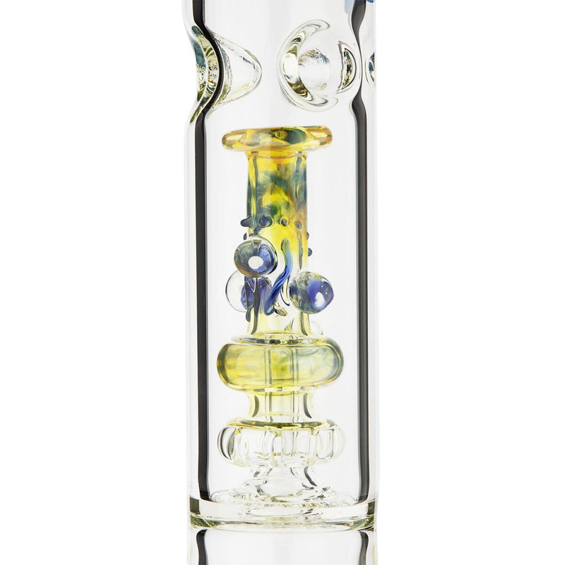 18" BIO Mini Replica Bong Percolator Beaker Bong - 50mm x 5mm Thick