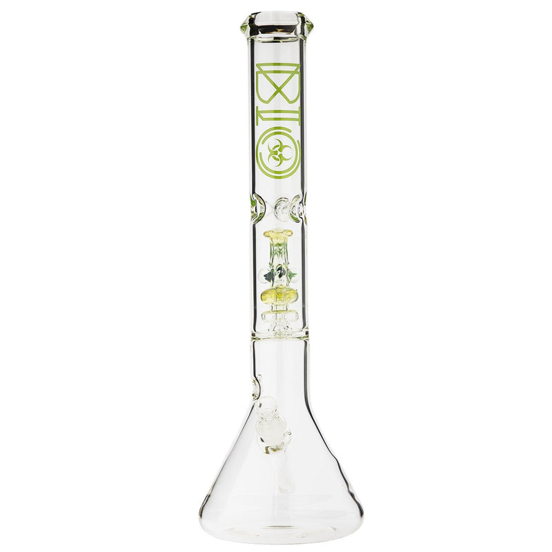 18" BIO Mini Replica Bong Percolator Beaker Bong - 50mm x 5mm Thick