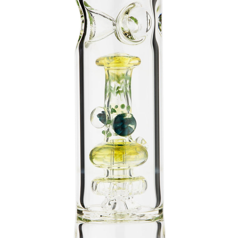 18" BIO Mini Replica Bong Percolator Beaker Bong - 50mm x 5mm Thick