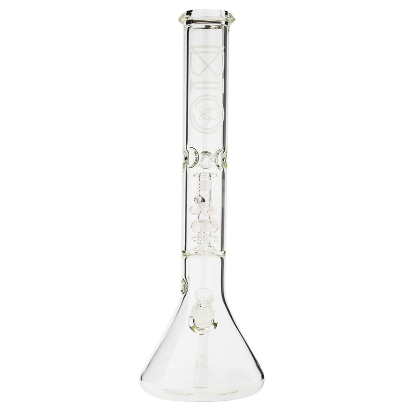 18" BIO Mini Replica Bong Percolator Beaker Bong - 50mm x 5mm Thick