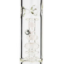 18" BIO Mini Replica Bong Percolator Beaker Bong - 50mm x 5mm Thick