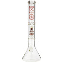 18" BIO Mini Replica Bong Percolator Beaker Bong - 50mm x 5mm Thick