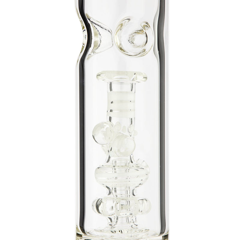 18" BIO Mini Replica Bong Percolator Beaker Bong - 50mm x 5mm Thick