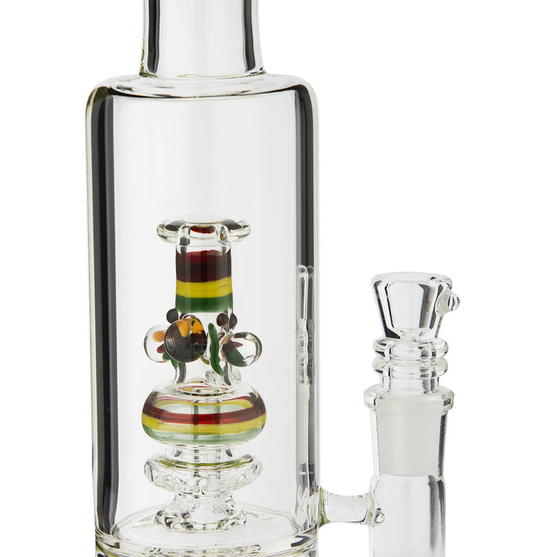 13" BIO Mini Replica Bong Percolator Straight Bong - 65mm x 5mm Thick