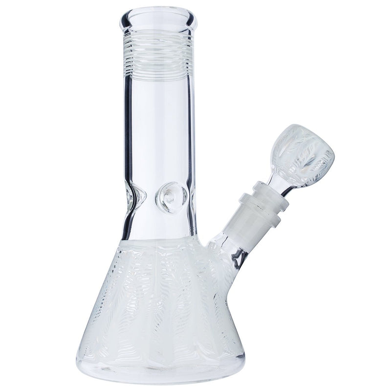 8" Wrap & Rake Beaker Bong