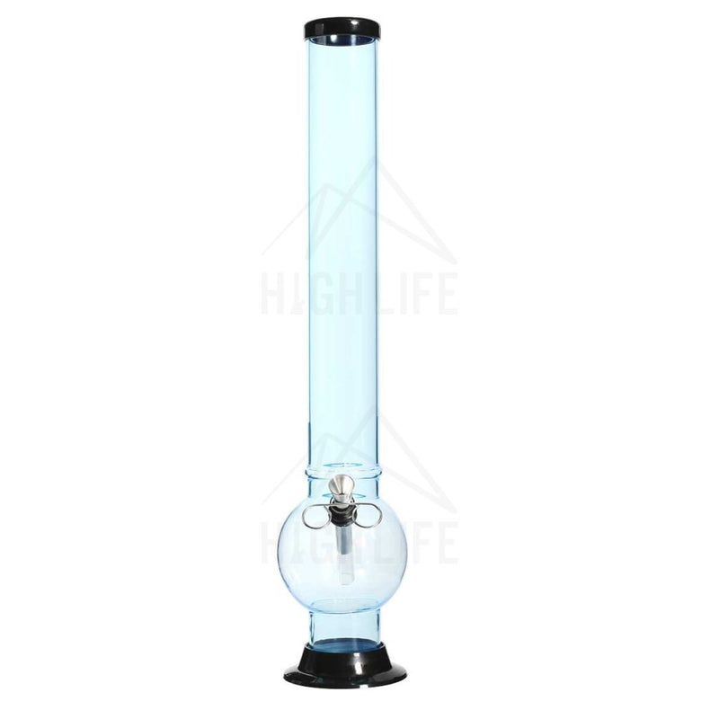 Acrylic Bong 2X18 W/ Glass Pull Bowl Slide Bongs & Waterpipes