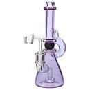 Ball Spindle Banger Hanger Dab Rig Beaker With A Purple Bubblers & Rigs