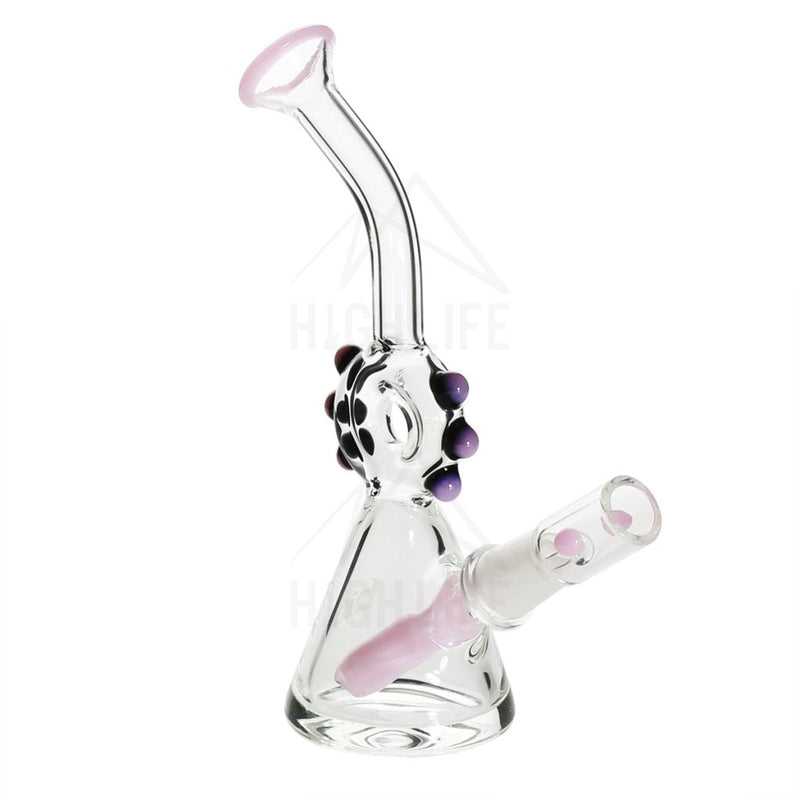 Bio Fixed Stem Donut Dab Rig Pink