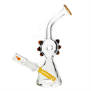 Bio Fixed Stem Donut Dab Rig Yellow