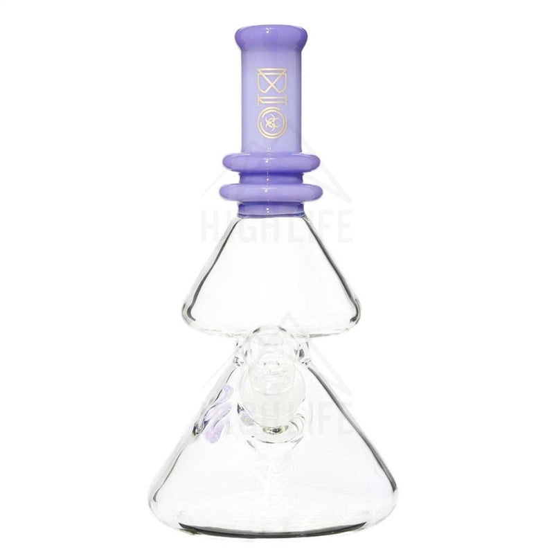 Bio Waterpipe 8 Double Beaker Purple