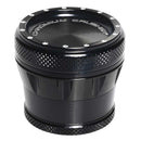 Black 4pc Premium Chromium Crusher Bling Top 2" Grinder