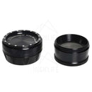 Black 4Pc Premium Chromium Crusher Bling Top 2 Grinder Accessories