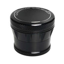 Black 4pc Premium Chromium Crusher Tapered Top 2" Grinder 