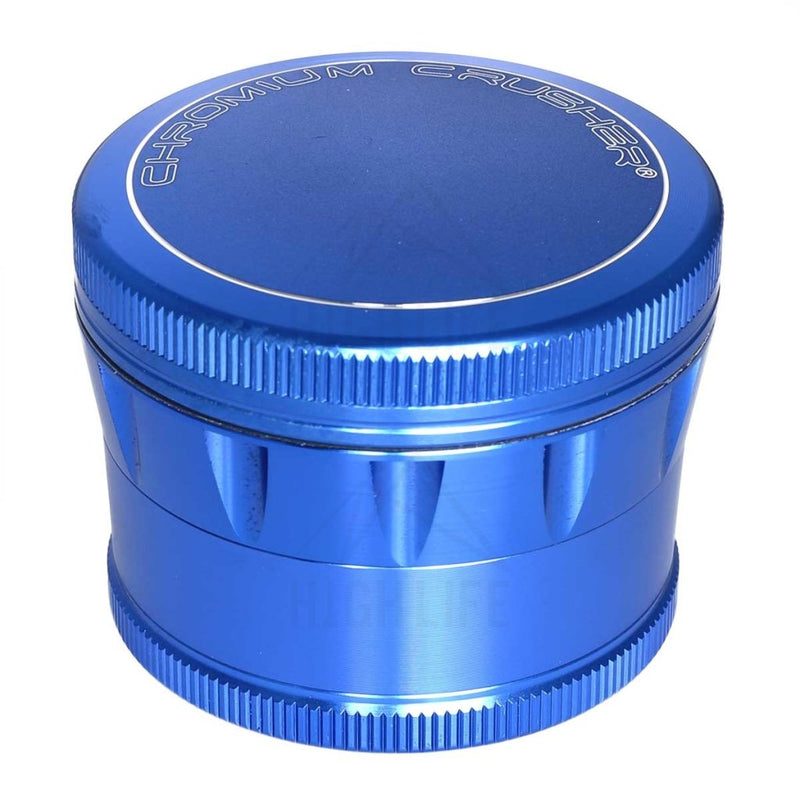 Blue 4pc Chromium Crusher 2.5" Grinder 