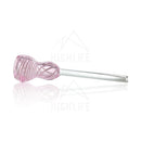Bowl Slide - Pink With White Swirl Accessories