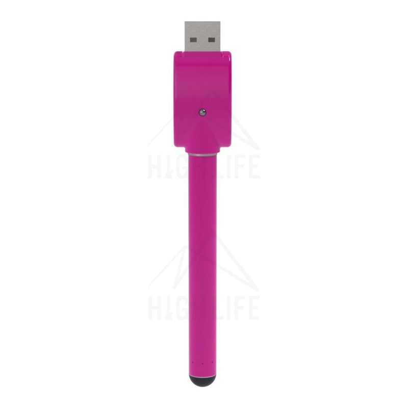 Buttonless Vaporizer Battery With Charger - Pink Vaporizers