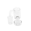 Double Dish Vacuum Quartz Banger - 19Mm Male Accessories