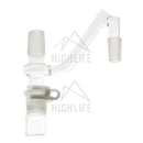 Drop Down 90° - 14mm Male / 19mm Male + reclaim
