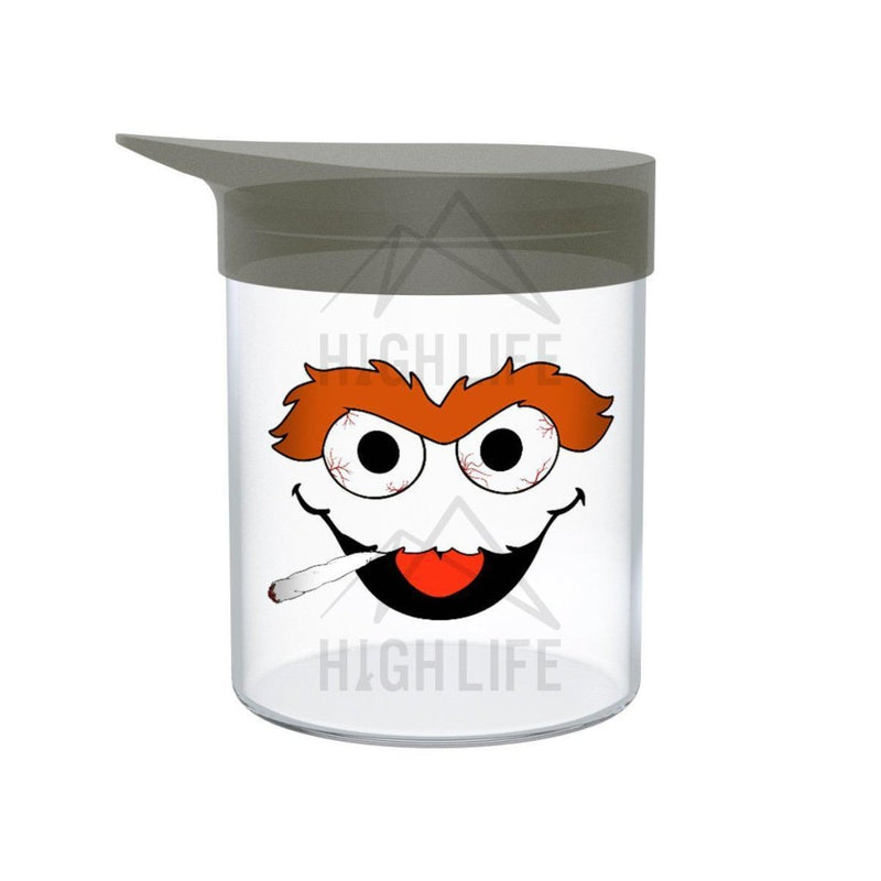 Glass Jar with Silicone Lid Medium 1.5oz (42.0g) OG Oscar