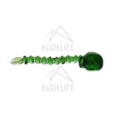 Glass Skull Dabber - Green Accessories