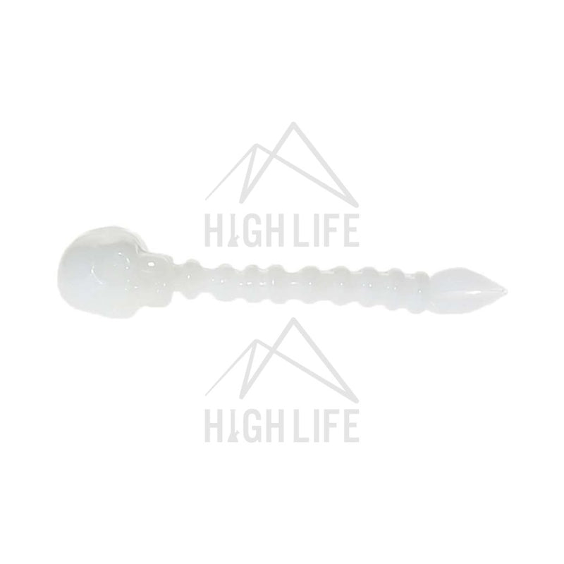 Glass Skull Dabber - White Accessories