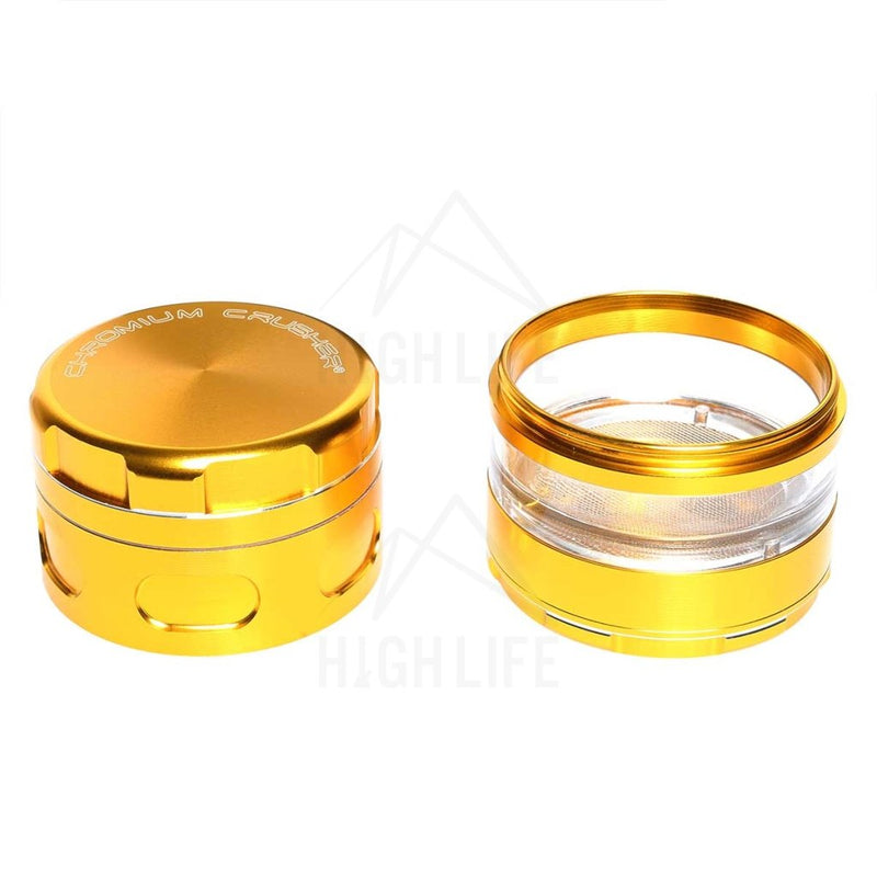 Gold Chromium Crusher Multi Blade 2.5 Grinder Accessories