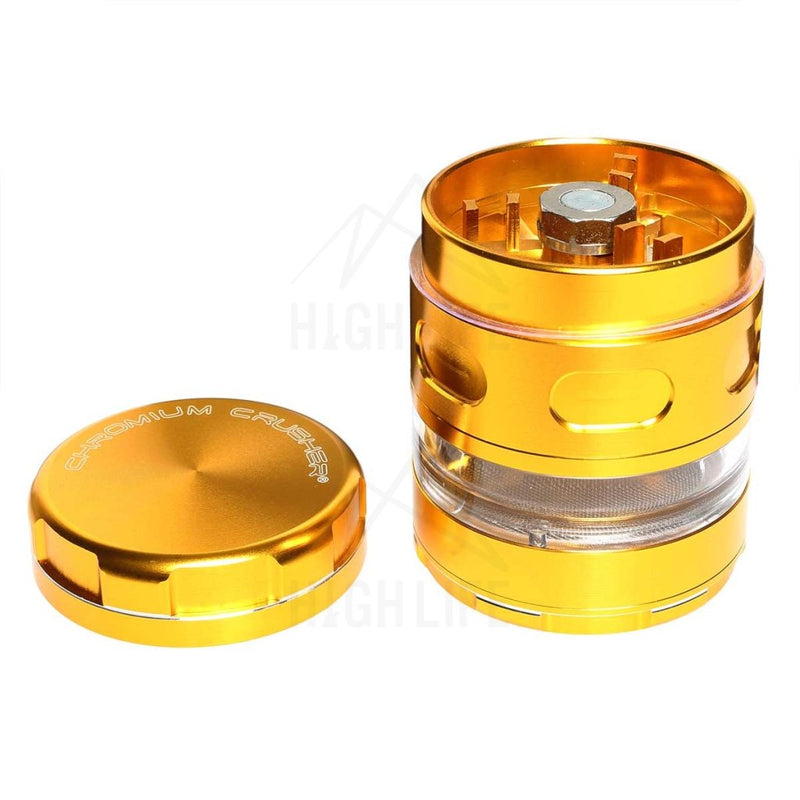 Gold Chromium Crusher Multi Blade 2.5 Grinder Accessories