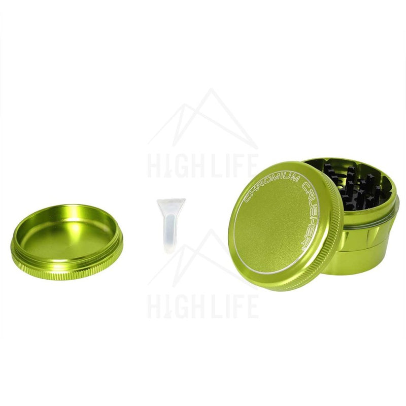 Green 4Pc Chromium Crusher 2.5 Grinder Accessories