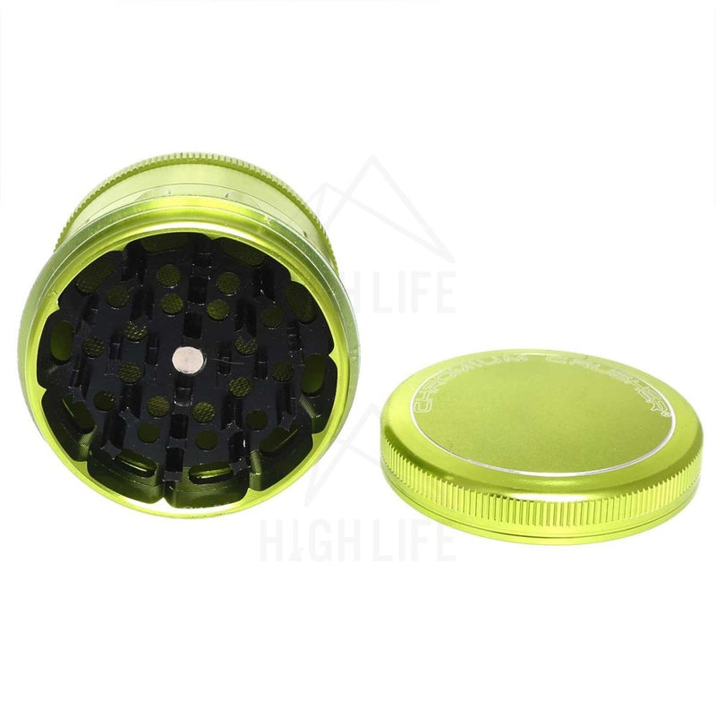 Green 4Pc Chromium Crusher 2.5 Grinder Accessories