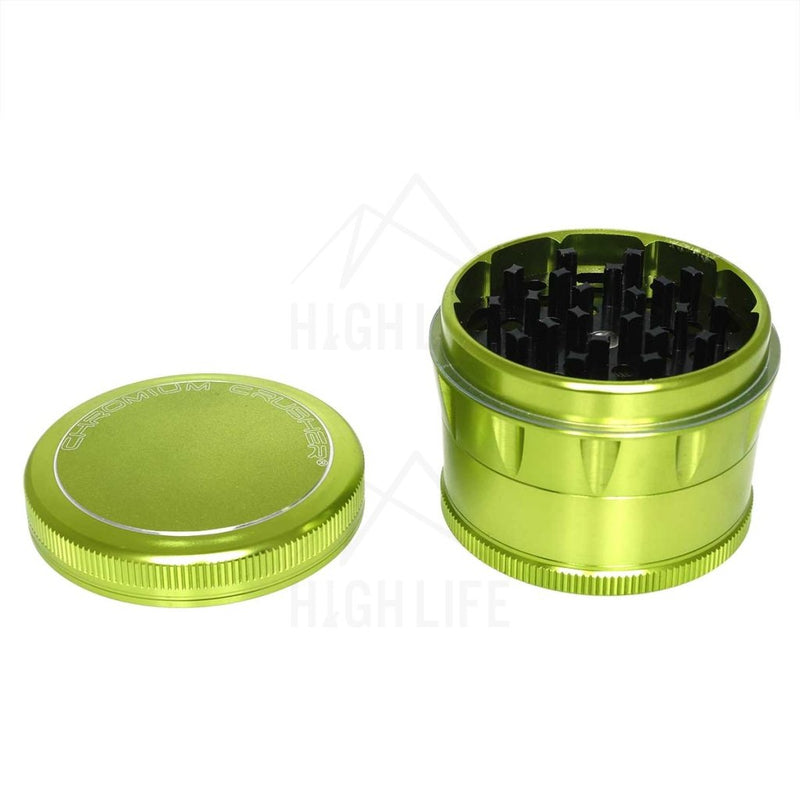 Green 4Pc Chromium Crusher 2.5 Grinder Accessories