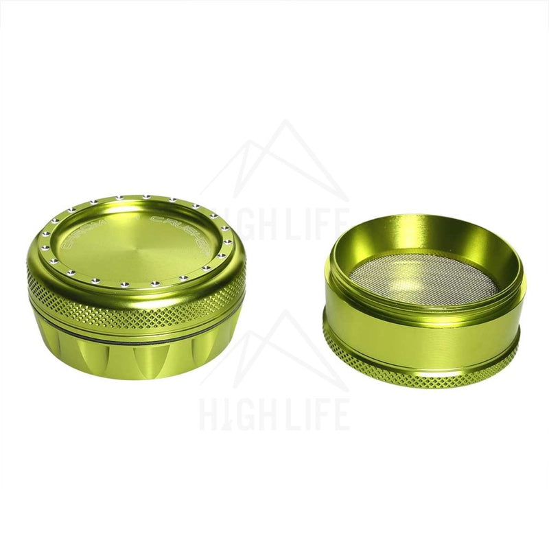 Green 4Pc Premium Chromium Crusher 2.75 Grinder Accessories