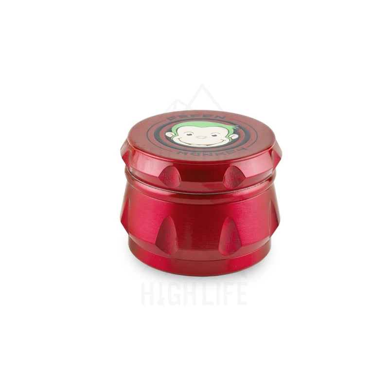 Green Monkey Grinder - Baboon Crown 63Mm Red