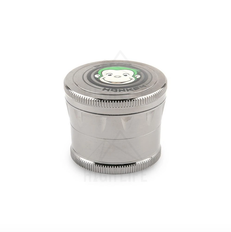 Green Monkey Grinder - Cork 50Mm Silver